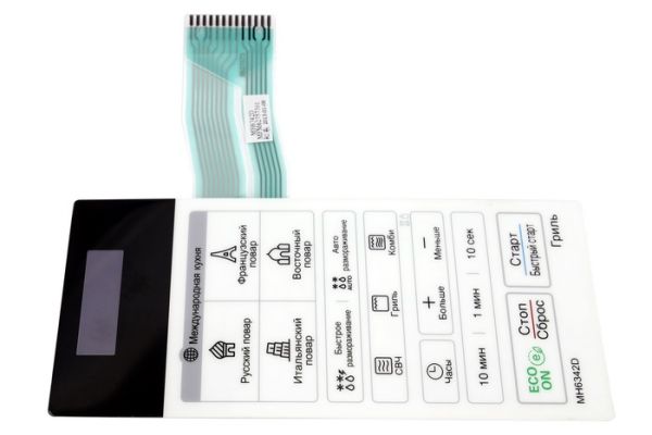Клавіатура до мікрохвильової печі LG MH6342D MFM62757301 Оригінал