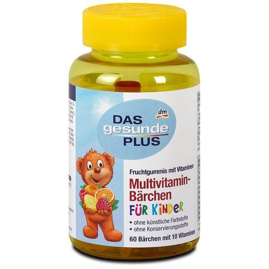 Вітамінний комплекс для дітей Denkmit Multivitamin Barshen fur Кinder 60шт Німеччина 4066447249033