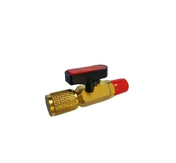 Кран заправочный на шланг резьба 1/8 наружная-внутреняя KF-005