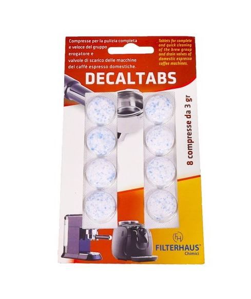 Таблетки для чистки кавоварки Decaltabs (8 штук)