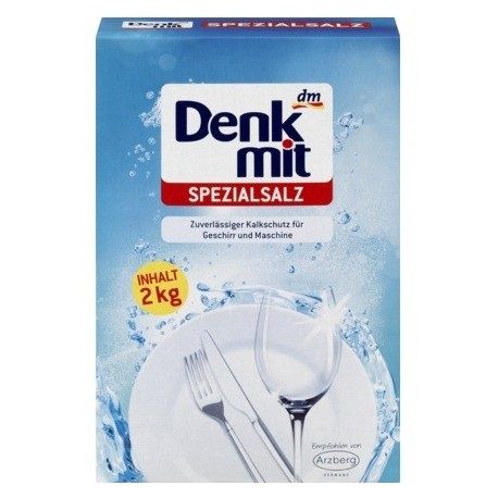 Сіль регенеруюча для посудомийної машини Denkmit 2,0 кг Німеччина DM-023