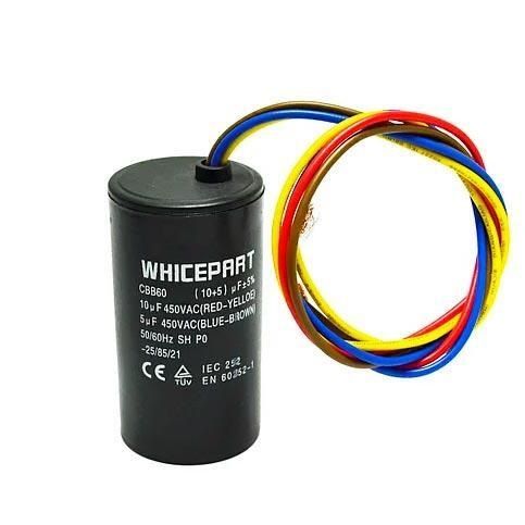 Конденсатор пусковий спарений 10+5mkF CBB60 ST-073