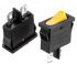 Перемикач KCD1-101-12, ON-OFF, 6А (2pin), 250V, жовтий Daier 1015607