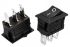 Переключатель KCD5-102, ON-ON, (3pin) черный 3А Daier 1015769