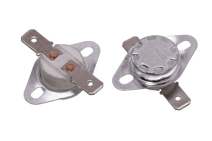 Термореле KSD301-115, 250V, 15A, (115°C) R - тип самовідновлювальний Daier KSD301-H15A115