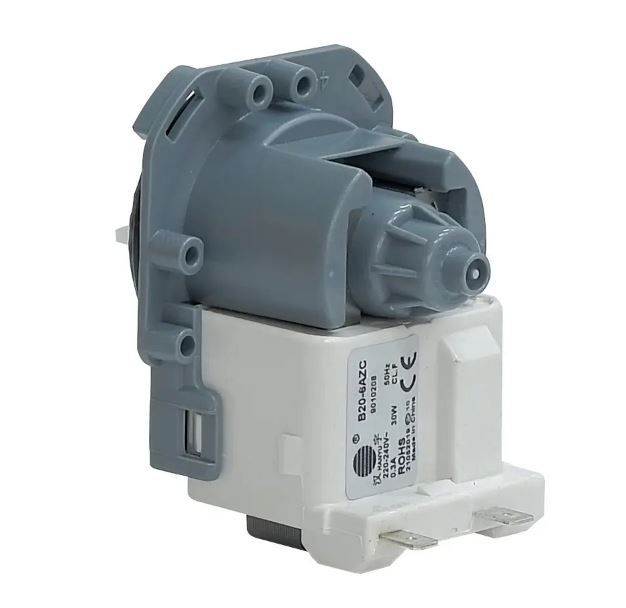 Насос сливной для стиральной машины клеммы сзади раздельные 30W Hanyu BS-052