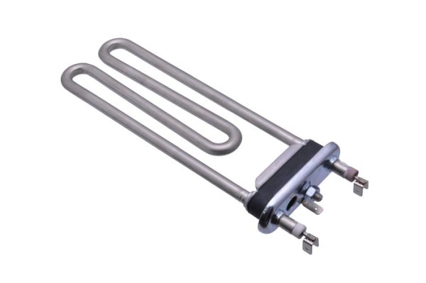 Тэн для стиральной машины Ariston 1900W L=185мм с буртом с отверстием оригинальный C00273277