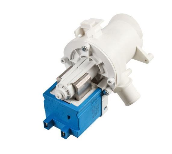 Насос зливний для пральної машини Bosch GRE з равликом клем ззаду окремо 35W 00141124