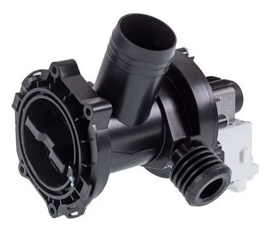 Насос зливний для пральної машини Ariston 28W контакти разом ззаду C00195117