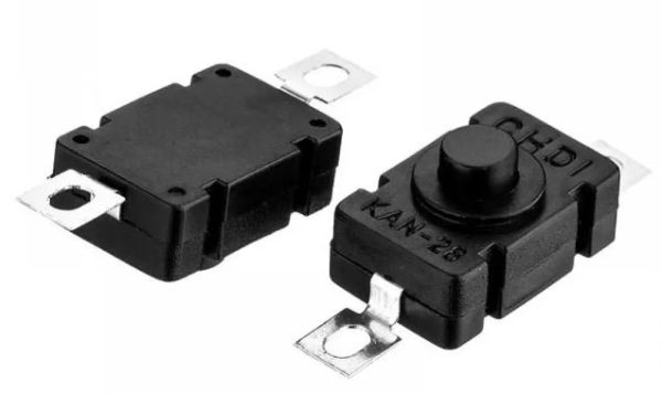 Кнопка натискна PBS-02А 1А 250В Daier 1014185