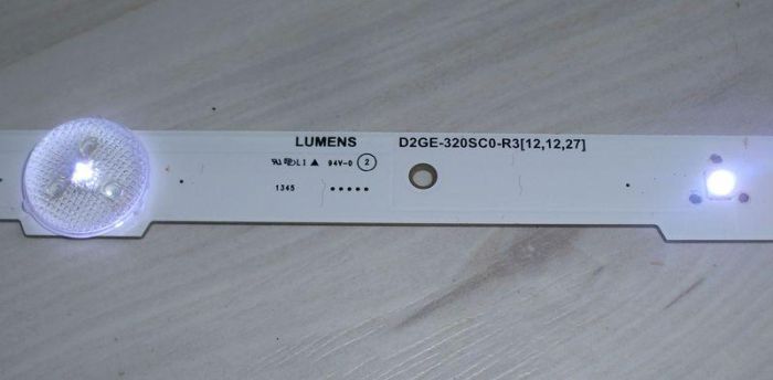 Підсвітка для телевізора Samsung LUMENS D2GE-320SCO-R3 12.12.27 оригінальна BN96-25299A