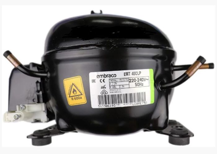 Компресор для холодильника Embraco R-600 119Вт 7.23 см3 EMT40CLP