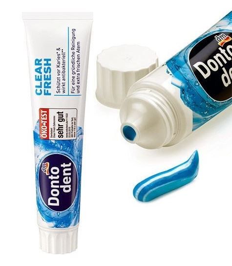 Зубна паста Dontodent Clear Fresh чиста свіжість 125мл Німеччина 4066447104011