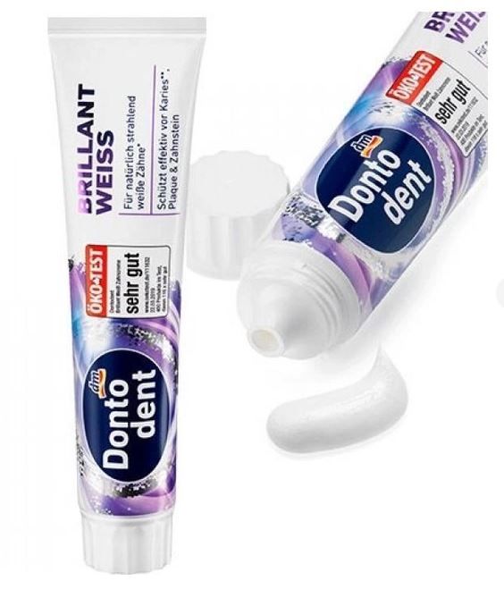 Зубная паста Dontodent Brilliant 125мл Германия 4066447277388