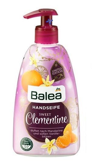 Рідкий крем-мило для рук у дозаторі Balea Clementine 500 мл