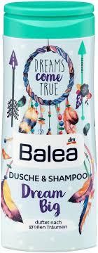 Шампунь и гель для душа Balea Dream Big  (300мл)  Германия