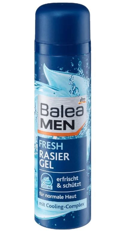 Гель для гоління освіжаючий Balea FRESH Rasier Gel 200мл Німеччина 4058172925719