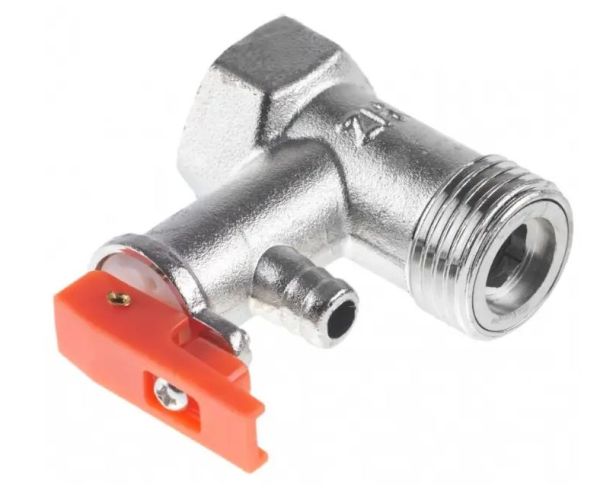 Клапан запобіжний для водонагрівача Thermex 1/2" з ручкою 6 Бар Італія VAL-102