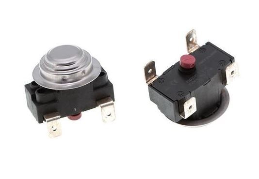 Термореле для водонагрівача біметалічне 90°С 250V 16A Zanussi KSD301C NC-90-OS