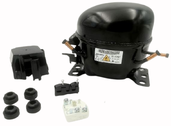 Компресор для холодильника Ariston R-600 198Вт 11.2см3 з ванночкою Jiaxipera TT1117GY