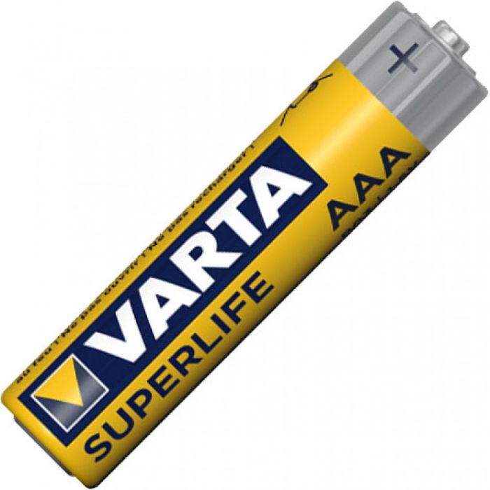Батарейка ААА VARTA SUPERLIFE сольова (мініпальчик) 1шт. 0153