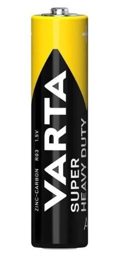Батарейка АА VARTA SUPERLIFE сольова (пальчик) 1шт. 0228
