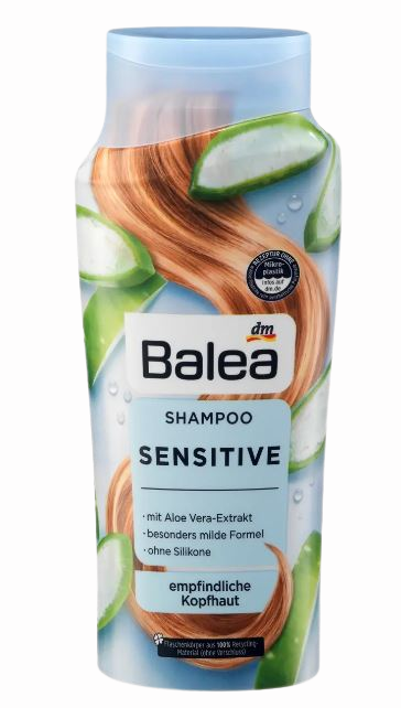 Шампунь Balea Sensitive Aloe Vera-Extrakt для всіх типів волосся 300мл Німеччина 4058172920721