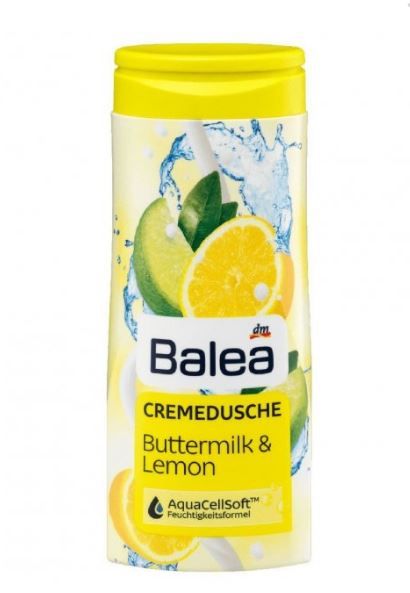 Крем-гель для душа Balea Buttermilk and Lemon Масленка Лимон 300мл Германия 4058172923111