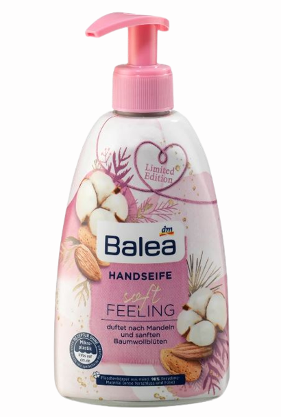 Рідке крем-мило для рук Balea Soft Feeling 500мл 4066447232776