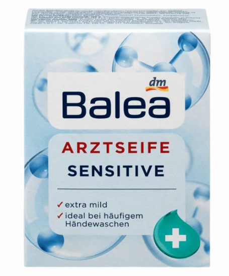 Медичне мило Balea Arztseife Sensitive 100г Німеччина 4058172456923
