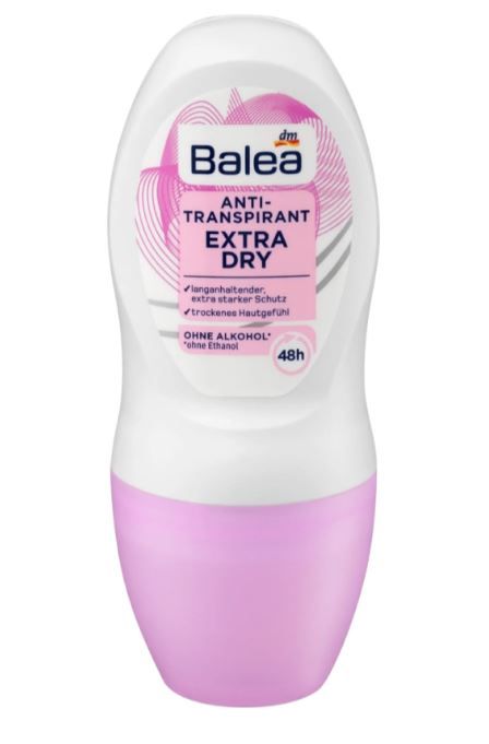 Дезодорант для жінок кульковий Balea Extra Dry 50мл Німеччина 4058172739118