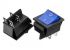 Перемикач KCD2-201/N, ON-OFF, 16А (4pin), 250V, синій 27.8х21.8мм Daier&nbsp;1015690