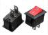 Переключатель KCD1-101-1 ON-OFF 6А (2pin) красный Daier 1015601
