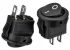 Перемикач KCD5-101-2 ON-OFF (2pin) чорний 250В 3А Daier 1015761