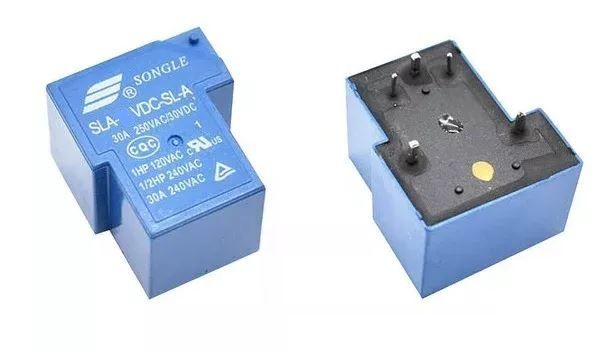 Реле SLA-12VDC-SL-A 30A 12В 5pin Songle 1016392