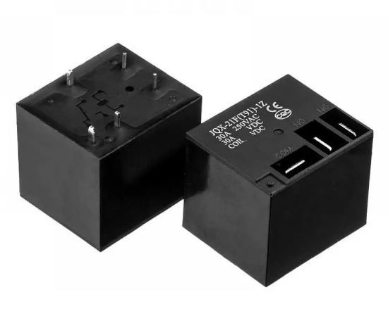 Реле JQX-16F(T91) (24VDC) 30A контакты-1С (8pin) Daier 1016396