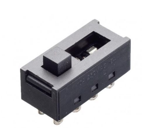 Перемикач повзунковий 3 положення 8 контактів 12А 250В Daier LQ-103H