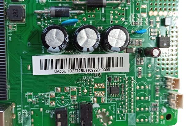 Плата main телевізора Akai UA55UHD22T2S оригінальна TP.MT5522S.PC822