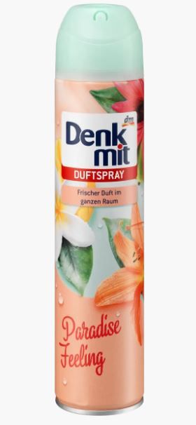 Освежитель воздуха Denkmit Paradise Feeling 300ml Германия 4010355485939