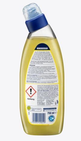 Моющее засіб для унітазу Denkmit Zitronen Frische 750 мл 4010355490599