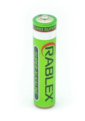 Батарейка ААA RABLEX Alkaline LR03 (пальчикова) 1шт. 1076