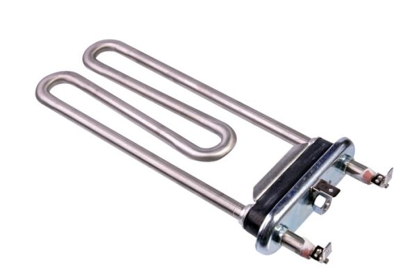 Тэн для стиральной машины Ariston 1950W L=235мм с буртом без отверстия Kawai TP-255-SB