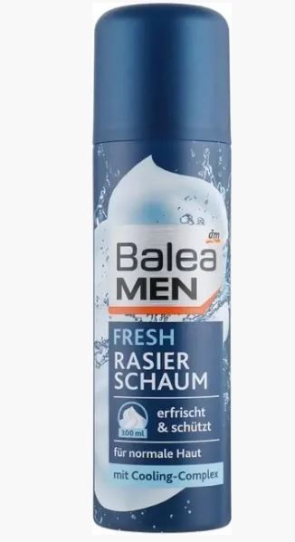 Піна для гоління освіжаюча Balea Fresh Rasier Shaum 300мл Німеччина 4058172925672