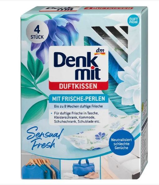 Ароматичні подушечки Denkmit Duftkissen 4шт. 4058172174728