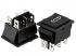 Перемикач KCD2-223 ON-OFF-ON 6pin чорний 28.5х21мм Daier 1015724