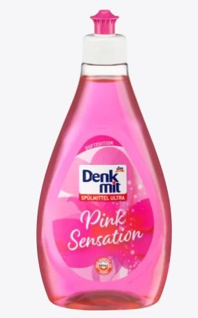 Засіб для миття посуду Denkmit Ultra Pink Sensation 500мл. Німеччина 4066447518122