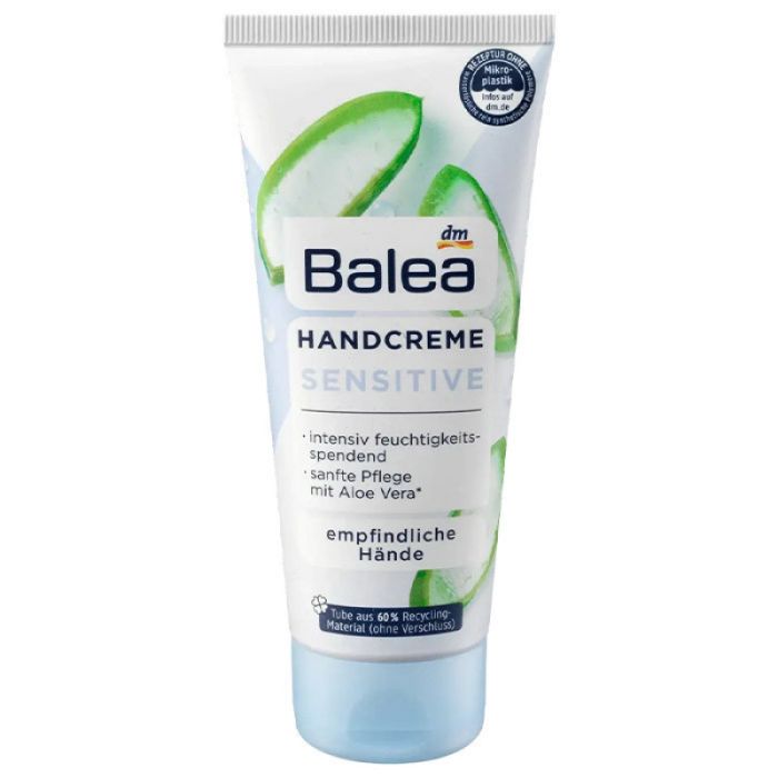 Зволожуючий крем для догляду за сухою шкірою рук Balea Handcreme Sensitive 100 мл Німеччина 4058172737756