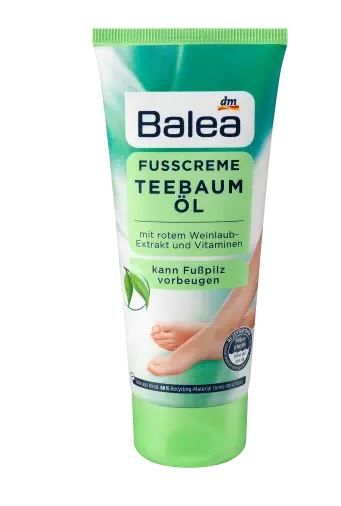 Крем для догляду за шкірою ніг Balea Fusscreme Teebaumol 100мл Німеччина 4066447108699