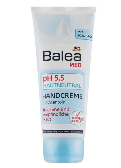 Крем для догляду за шкірою рук Balea Med Hand Cream pH 5,5 100мл Німеччина 4066447237924
