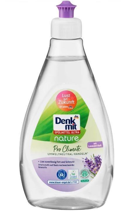Засіб для миття посуду Denkmit Nature Lavendel 500мл. Німеччина 4066447437188